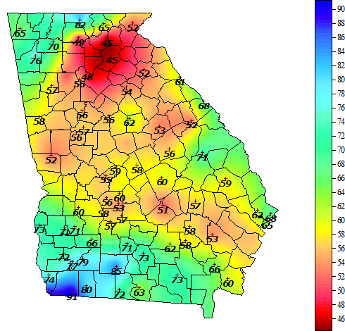 Georgia Weather - Automated Environmental Monitoring ...